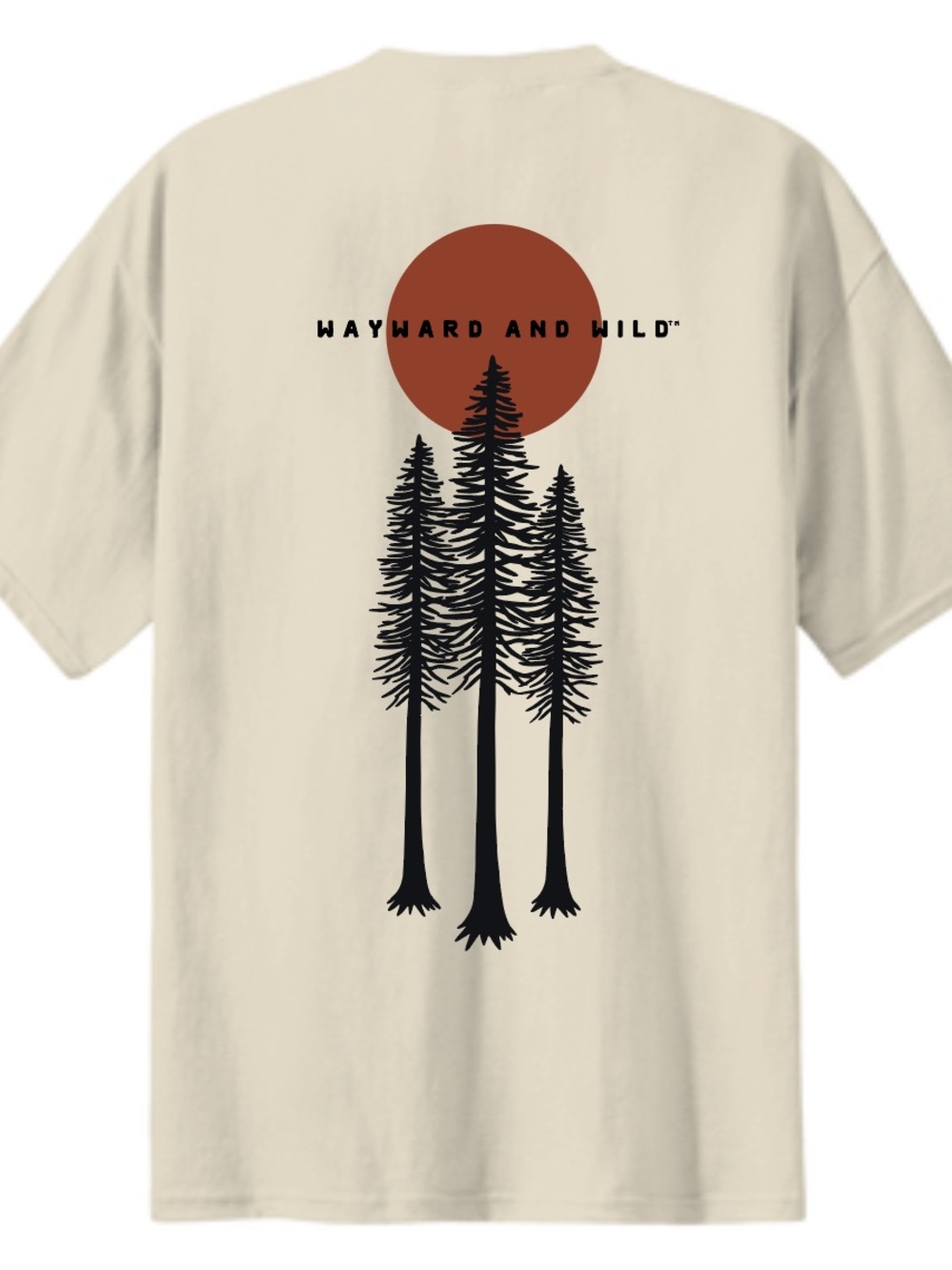 Wayward & Wild Redwood Trees Graphic Tee 100 % Cotton
Size Large